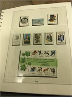 #3 Linder 1978-83 Stamps 37 Pages Almost Complete