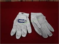 Franklin Adult XL White Baseball Gloves