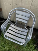 Group: 2 Aluminum Chairs