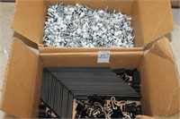 SHEET METAL SCREWS AND BRACKETS