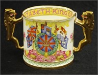 Paragon King George VI &Queen Elizabeth loving cup