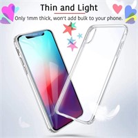 2 Presh iPhone Xs MAX, Soft  Clear Flexible  Cover