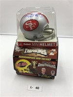 Signed Mini Helmet SF