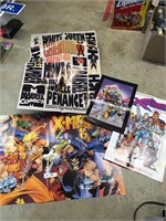 Lot of 4 X-Men Posters