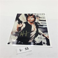 Star Wars Han Solo Signed Picture