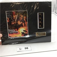 Pirates Of The Caribbean signed Picture