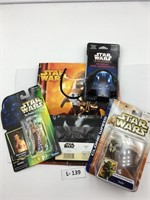 Star Wars Figures & Gift Bag Lot