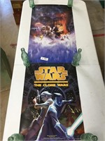 Lot of 2 Star Wars Posters