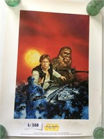 Star Wars Poster Signed & Numbered