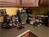 Group: Contents of TOP of Kitchen Cabinets