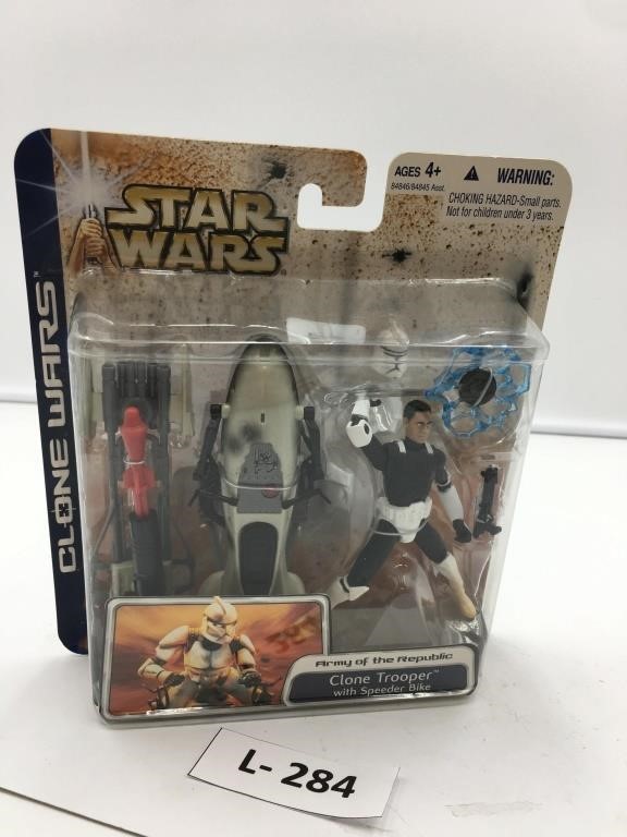 COLLECTIBLE TOY AUCTION- MINT IN BOX- STAR WARS, MARVEL,