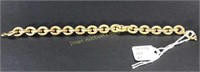 14kt Gold Bracelet 8"