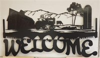 Metal Wall Art- Welcome Sign