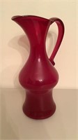 Rose Glass Pitcher