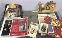 Lot of vtg. printed material