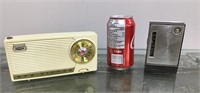 Pair of vtg. radios - working