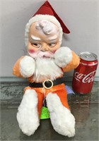 Vtg. rubber face Santa Claus