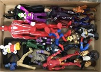 Flat of action figures