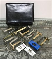 Vtg. lot of safety razors and accessories
