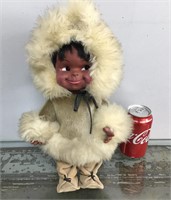 Vtg. Regal 'Kimmi' seal fur doll