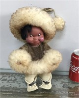 Vtg. Regal 'Kimmi' doll real fur 10"