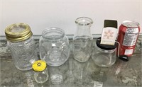 Vintage clear glasswares