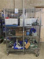 Caged Metro Rack w/ Contents