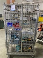 Caged Metro Rack w/ Contents