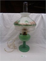 Alladin Style Lamp w/ Painted Shade