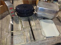 Clear Glass Pans, Roasters & More