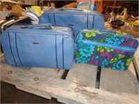 Samsonite Blue 2 pc Luggage Set