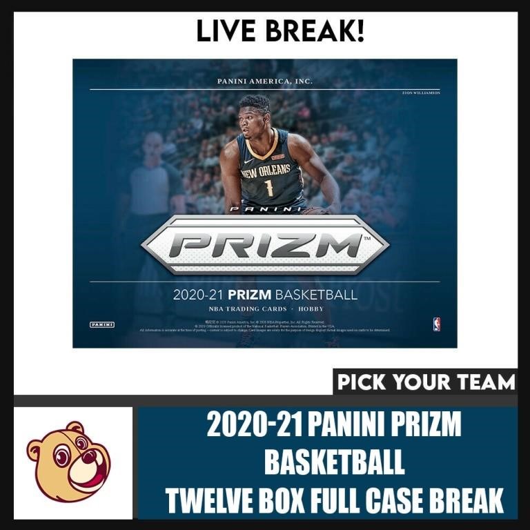 2020-21 Panini Prizm NBA Basketball Hobby Box Break
