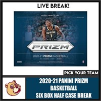 2021 PRIZM NBA 6 BOX BREAK ATLANTA HAWKS