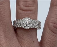 14k White Gold 2.29 cts Diamond Ring