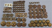 (12) Sets Antique Metal Buttons