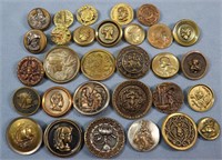 (30) Victorian Era Picture Buttons