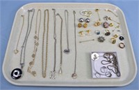 Sterling Silver, Micro Mosaics + Costume Jewelry