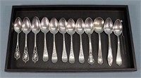 13pc. Sterling Silver, 7.7 TO