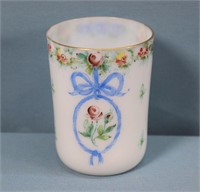 Christian Doir Milk Glass Tumbler