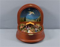 Danbury Mint Nativity Music Box