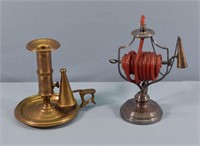 (2) Good Quality Candle Holders