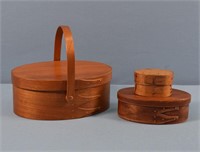 (3) Modern Bentwood Boxes