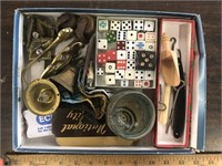 BRASS, DICE AND MISC