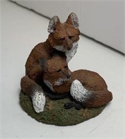 The Bronze Menagerie Fox Figurine