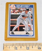 1985 FLEER #133 DON MATTINGLY BASEBALL CARD