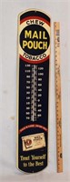 VINTAGE MAILPOUCH TOBACCO THERMOMETER