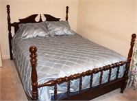 AMERICAN DREW QUEEN SIZE CHERRY BED