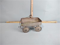 Metal decorative wagon