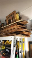 Top Shelf of lumber 15+ boards