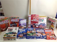 Wheaties and Kellogg's cereal boxes